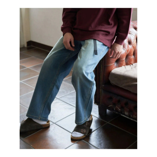 그라미치 X 어반리서치도어 URBAN RESEARCH DOORS 별주 마운틴 와이드 데님 팬츠 4컬러 DMA4-GMP5-S2078