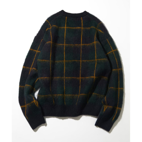 프릭스스토어 노티카 모헤어 혼합 체크무늬 브이넥니트 풀오버 2컬러 1031207500013