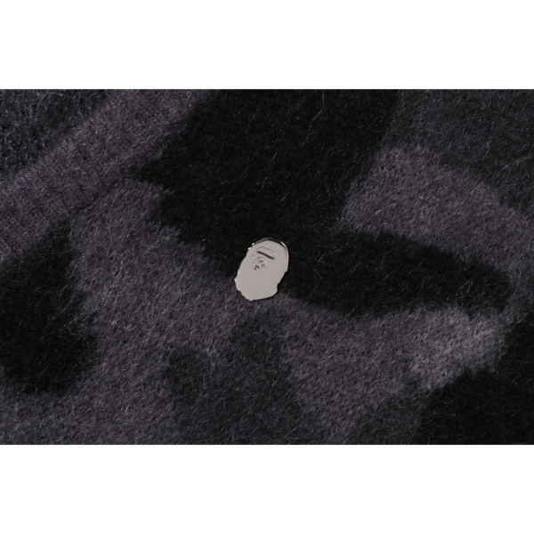 베이프 컬러 카모 모헤어 니트 가디건 2컬러 1L80120302