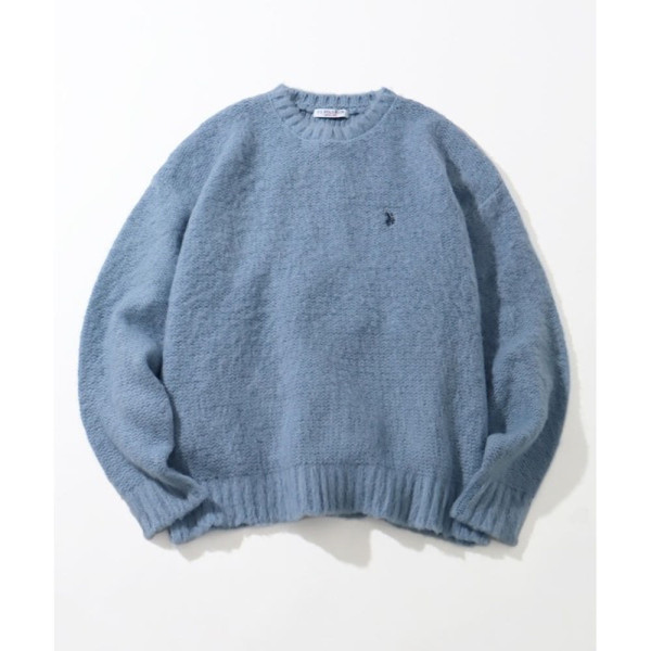 U.S. POLO ASSN. 유에스폴로에센 별주 자수 로고 크루넥 스웨터 6컬러 PLM53431CO 100379500