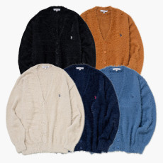 U.S. POLO ASSN. 유에스폴로에센 페더 가디건 더블 호스맨 자수 5컬러 PLM53401