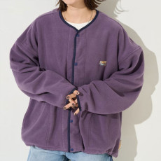 프릭스스토어 빅실루엣 원 포인트 로고 플리스 스냅 버튼 스핀들 가디건 8컬러 1059248900122