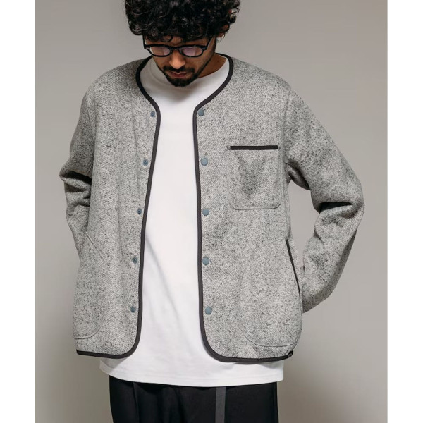 프릭스스토어 릴렉스 핏 니트 플리스 가디건 4컬러 1035248900828