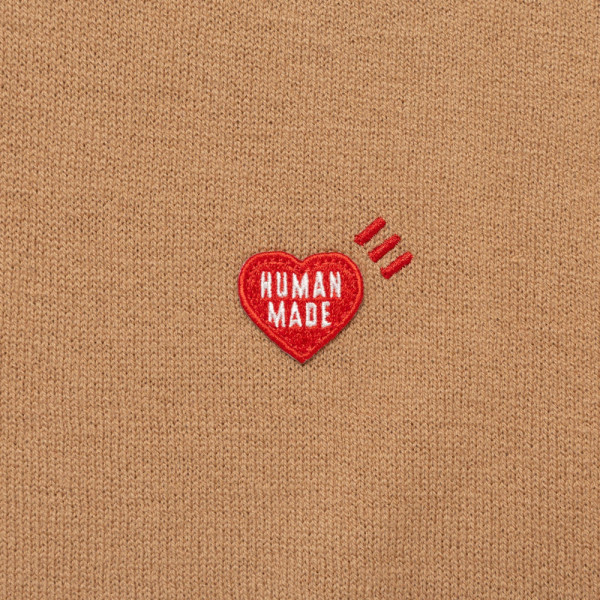 휴먼메이드 하트 뱃지 니트 스웨터 3컬러 HM30CS034