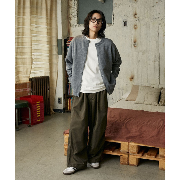 U.S. POLO ASSN. 유에스폴로에센 PUBLUX 별주 크루넥 니트 가디건 4컬러 3135291600006