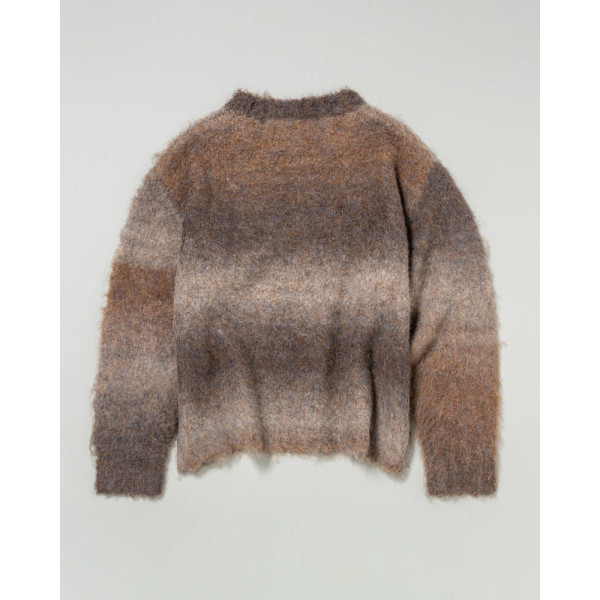 U.S. POLO ASSN. 유에스폴로에센 더블 호스맨 자수 그라데이션 니트 2컬러 PLM53428