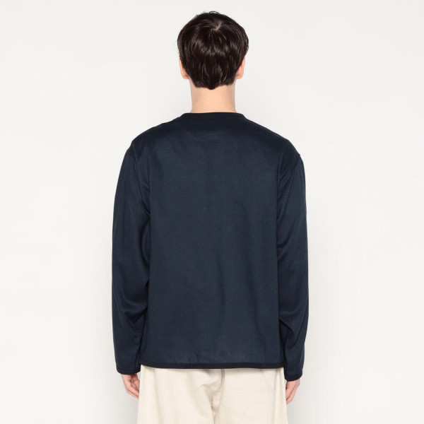 단톤 린넨 폴리에스터 천 가디건 셔츠 3컬러 DT-B0350 LIP DNB251M104-0021