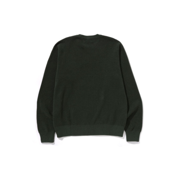 베이프 컬리지 와플 크루넥 스웨터 3컬러 1L30120002