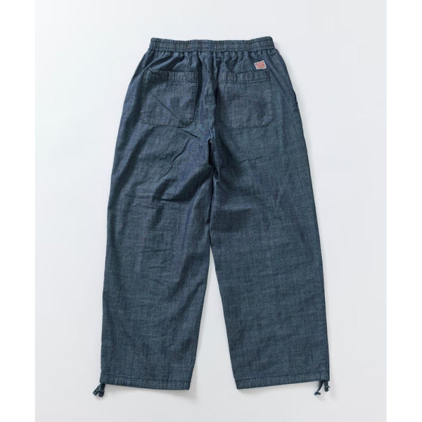 프릭스스토어 힌슨 별주 샴브레이 릴랙스핏 이지 팬츠 2컬러 1043233600054