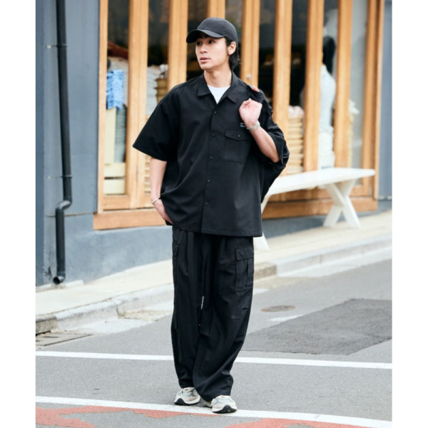 프릭스스토어 에어라이드 와이드 실루엣 포켓터블 이지 카고 팬츠 3컬러 1241248900173