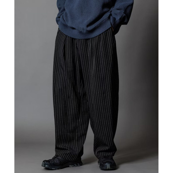 프릭스스토어 와이드 실루엣 배럴 레그 슬랙스 팬츠 4컬러 1243248900593