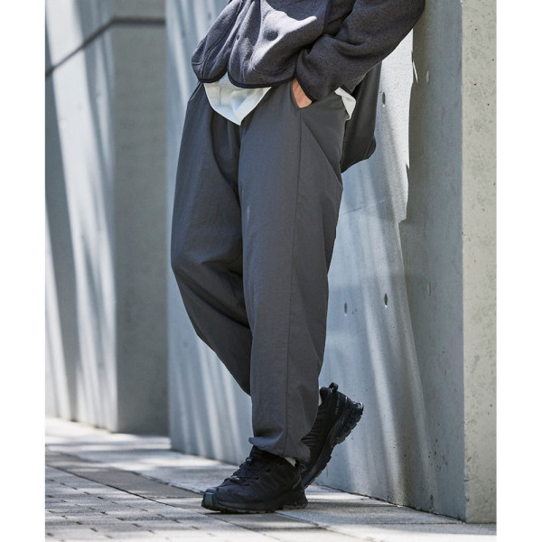 퍼스트핸드 와이드 스트레이트 나일론 트랙 테이퍼드 실루엣 이지 팬츠 3컬러 3342234400003