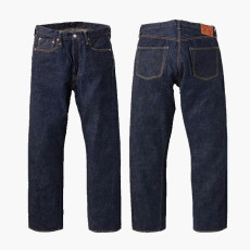 풀카운트 13.7oz 스트레이트 테이퍼드 데님 청바지 인디고원워시 1101W