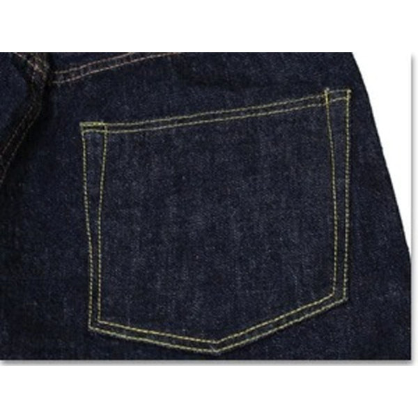 풀카운트 13.7oz 스트레이트 테이퍼드 데님 청바지 인디고원워시 1101W