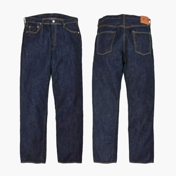 풀카운트 라이트온스 11.5oz 스트레이트 테이퍼드 데님 슈퍼 스무스 청바지 인디고 블루 1101SSW