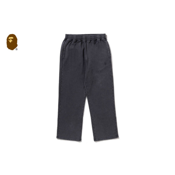 베이프 원포인트 릴렉스 핏 와이드 레그 스웨트 팬츠 2컬러 1L70152309