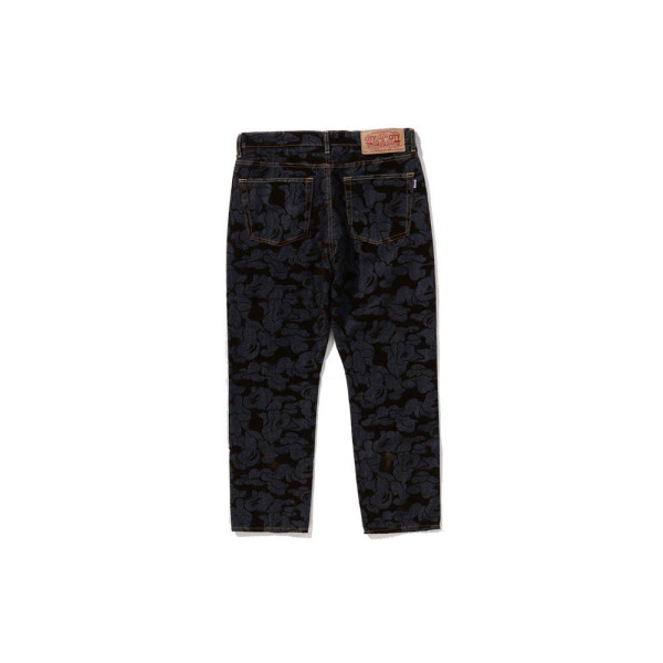 베이프 폴락트 릴렉스핏 13OZ 데님 팬츠 인디고 1L80150003