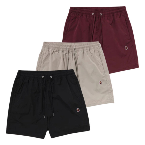 베이프 원포인트 릴렉스핏 워터 쇼츠 3컬러 1L30153308