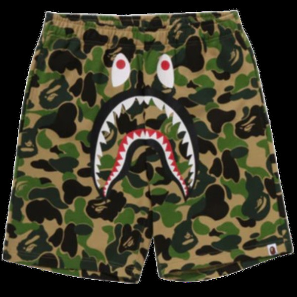 베이프 ABC 카모 샤크 스위트 쇼츠 3컬러 1L30153010