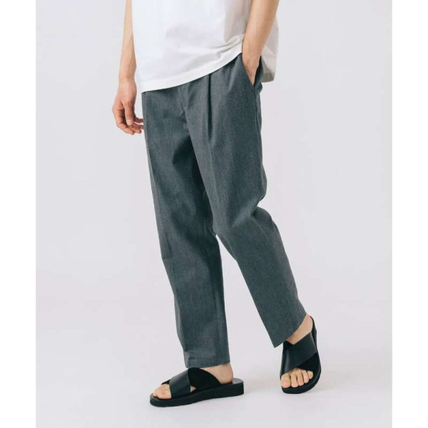 빔즈 지퍼 포켓 앵클 이지 팬츠 2컬러 42-23-0159-147