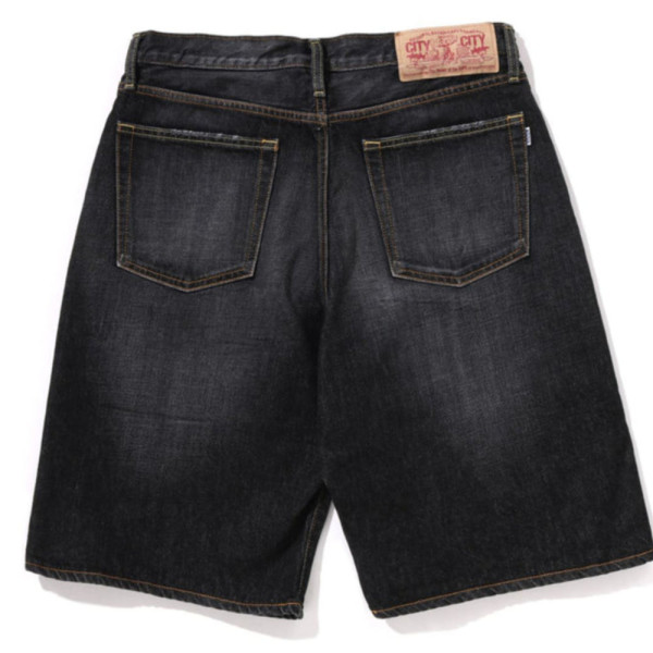 베이프 트윈 STA 릴렉스핏 데님 반바지 2컬러 1L30151004