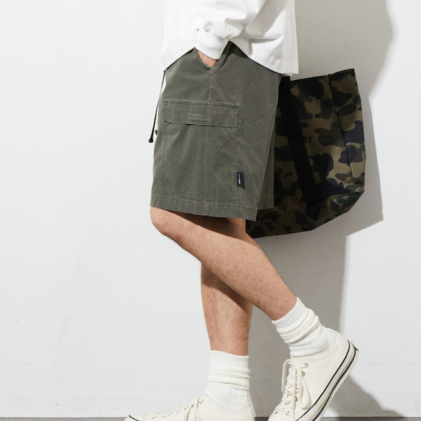 프릭스스토어 AIR TECH BREATH 메쉬 피그먼트 가공 웰빙벨트 카고 반바지 3컬러 1044248900387