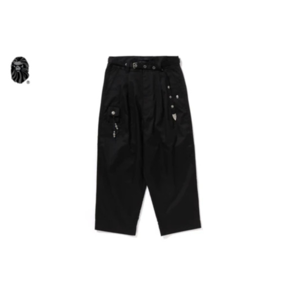 베이프 블랙 벨티드 에어포드 치노팬츠 2컬러 1L30152314