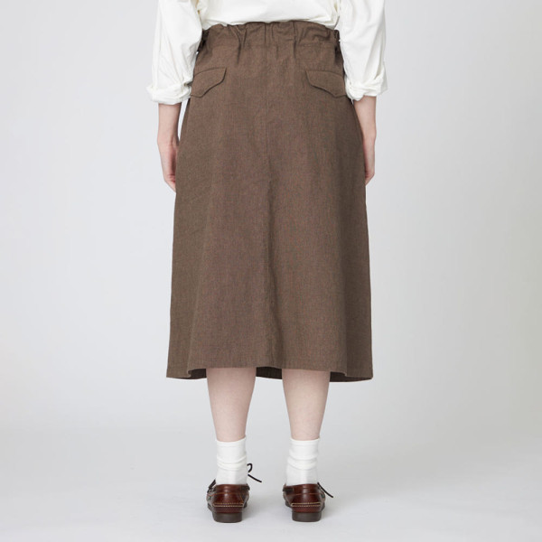 나나미카 여성 코튼 버프 클로스 구르카 스커트 2컬러 S25SE061
