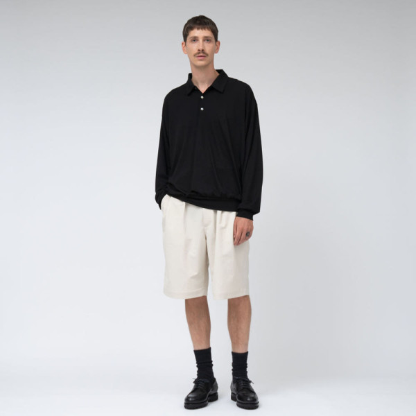 나나미카 알파드라이 더블 플리츠 반바지 3컬러 S25SD052