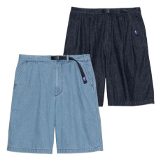 노스페이스 퍼플라벨 데님 턱 필드 쇼츠 반바지 2컬러 N25SD098