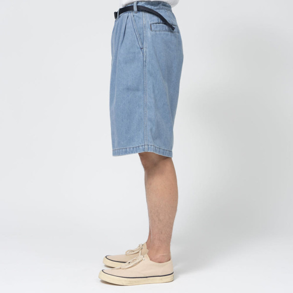 노스페이스 퍼플라벨 데님 턱 필드 쇼츠 반바지 2컬러 N25SD098