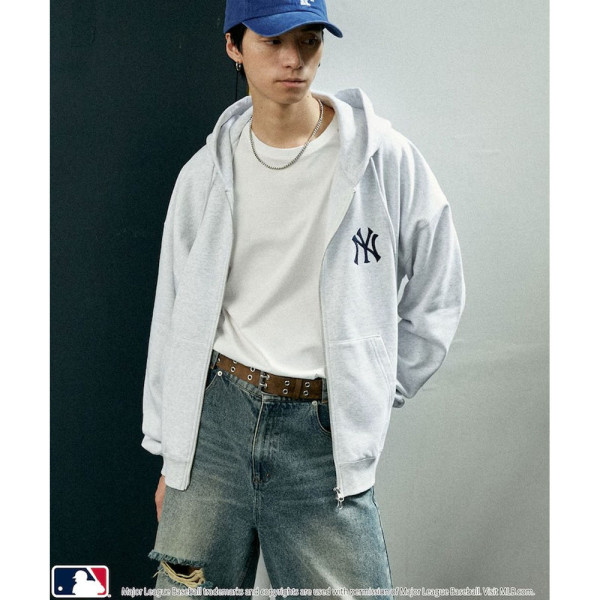 퍼블럭스 MLB 별주 스웨트 후드집업 3컬러 3110220800052