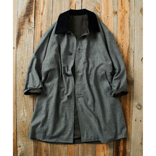 프릭스스토어 빅실루엣 리버시블 코듀로이 스텐카라 코트 4컬러 1252248900232