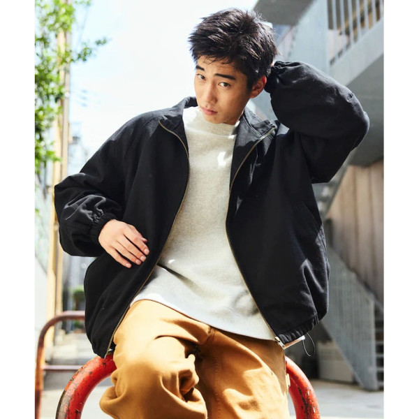 프릭스스토어 오버핏 스탠드카라 덕 블루종 퀼팅 안면 4컬러 1251248900734