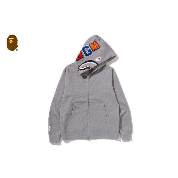 베이프 샤크 풀 후드집업 4컬러 1L80115304