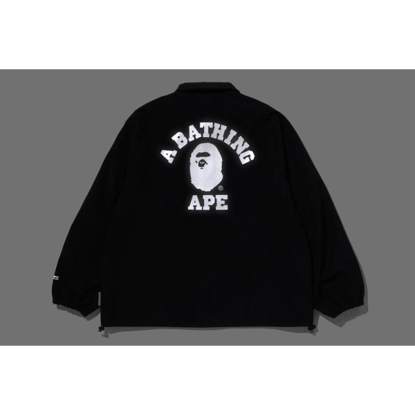 베이프 고어 텍스 윈드 스토퍼 칼리지 코치 자켓 2L 블랙 1L70140002