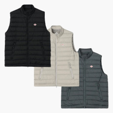 단톤 남성용 나일론 태피타 미들 다운 스탠드 칼라 조끼 3컬러 DT-A0565 NRP DNB252M101-0013