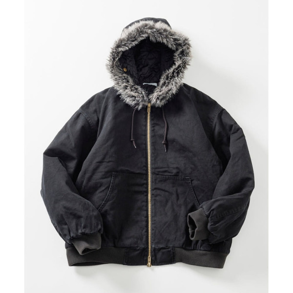 프릭스스토어 페이크퍼 후드 집업 블루종 3컬러 1053248900601