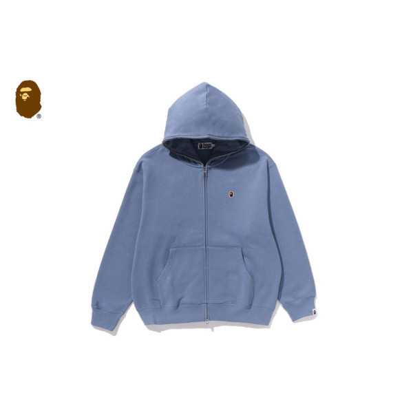 베이프 후드집업 원포인트 풀집 5컬러 1L80115311