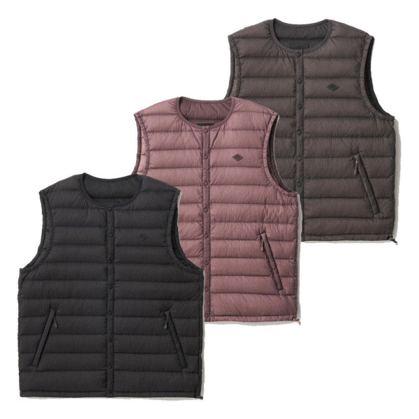 단톤 나일론 타프타 화이트 구스 이너 다운 베스트 3컬러 DT-A0026 KSS DNB252M101-0026