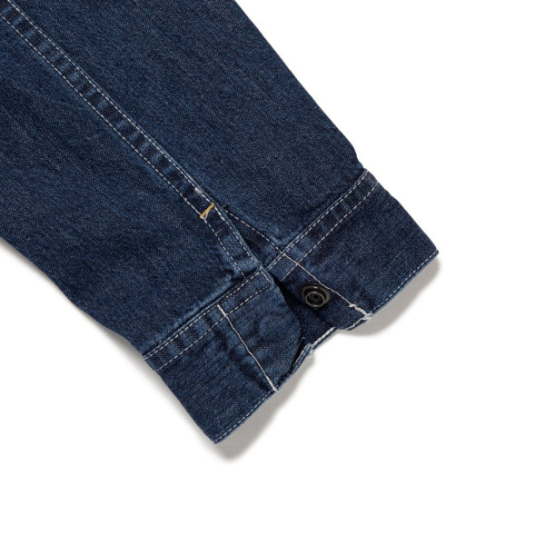 휴먼메이드 데님 하프 코트 인디고 HM30JK006