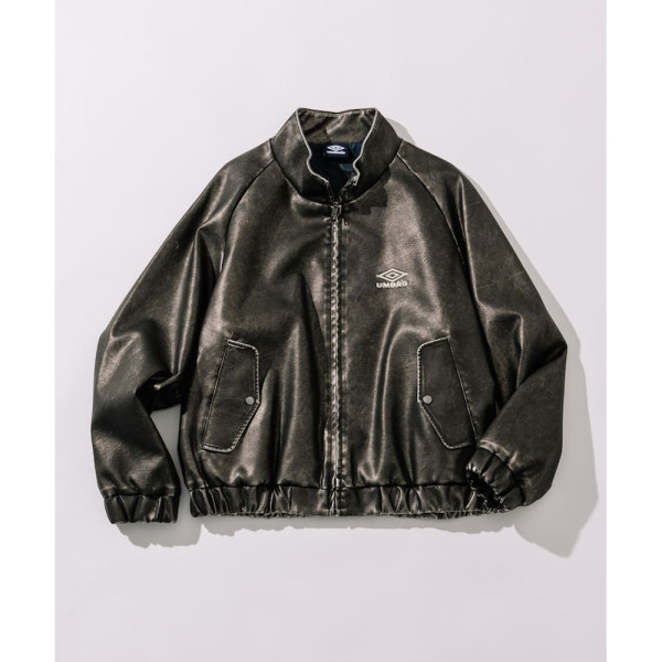 프릭스스토어 별주 엄브로 Tempalay 레더렛 스탠드업 자켓 2컬러 1059394400024