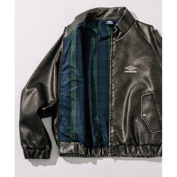 프릭스스토어 별주 엄브로 Tempalay 레더렛 스탠드업 자켓 2컬러 1059394400024