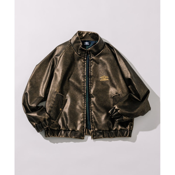 프릭스스토어 별주 엄브로 Tempalay 레더렛 스탠드업 자켓 2컬러 1059394400024