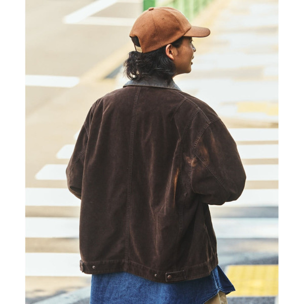 프릭스스토어 레더 레드 스웨이드 워크 자켓 3컬러 1051248901939