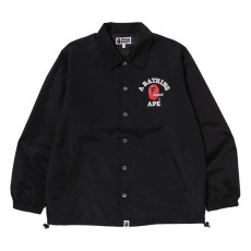 베이프 컬리지 원 포인트 코치 자켓 블랙 1L72140001