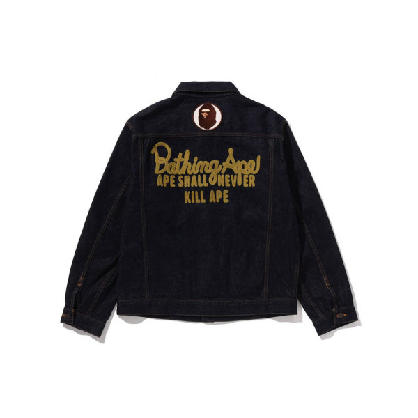 베이프 챔피언 데님 자켓 인디고 1L70140010