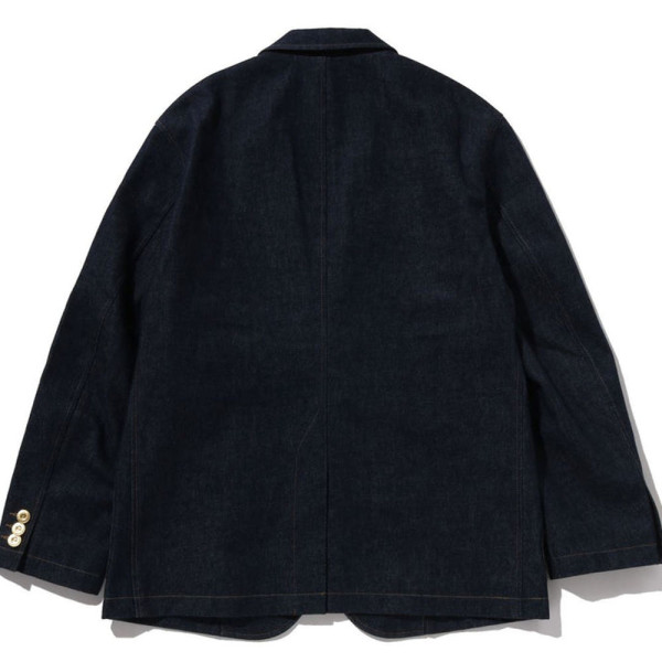 베이프 데님 캐주얼 자켓 인디고 7L70142304