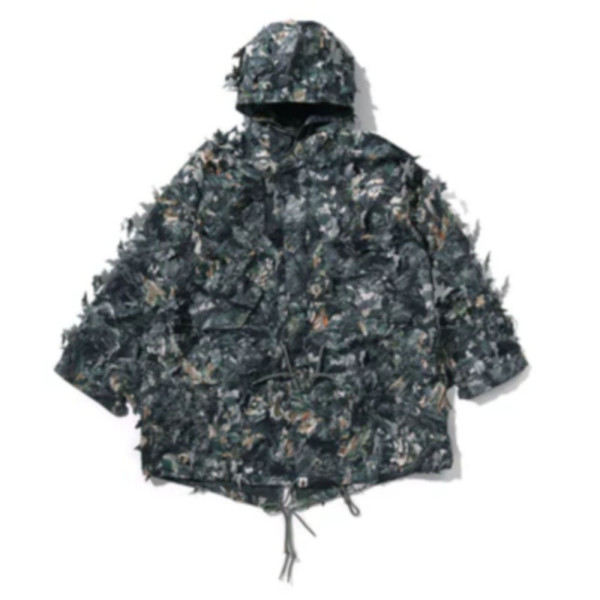 베이프 트리 엣지 카모 레이저 컷 M51 자켓 브라운 1L80140303