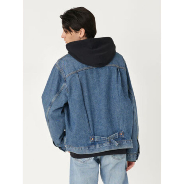 리바이스 타입 I 트러커 데님 자켓 미디엄인디고 STONEWASH A31740004-003-y GF4621